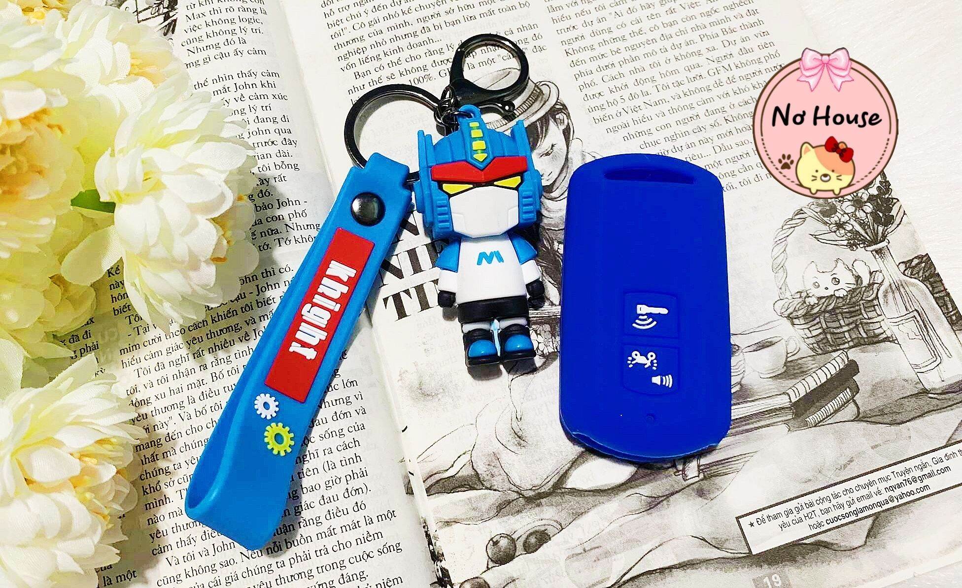 Ốp chìa khóa smartkey AB, VISION , LEAD , VARIO ( 2 NÚT )