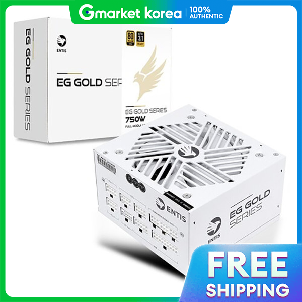 Entis Eg 750W 80Plus Gold Full Modular Atx3.1 White Giá 2,179,500 Đồng*Miễn phí vận chuyển
