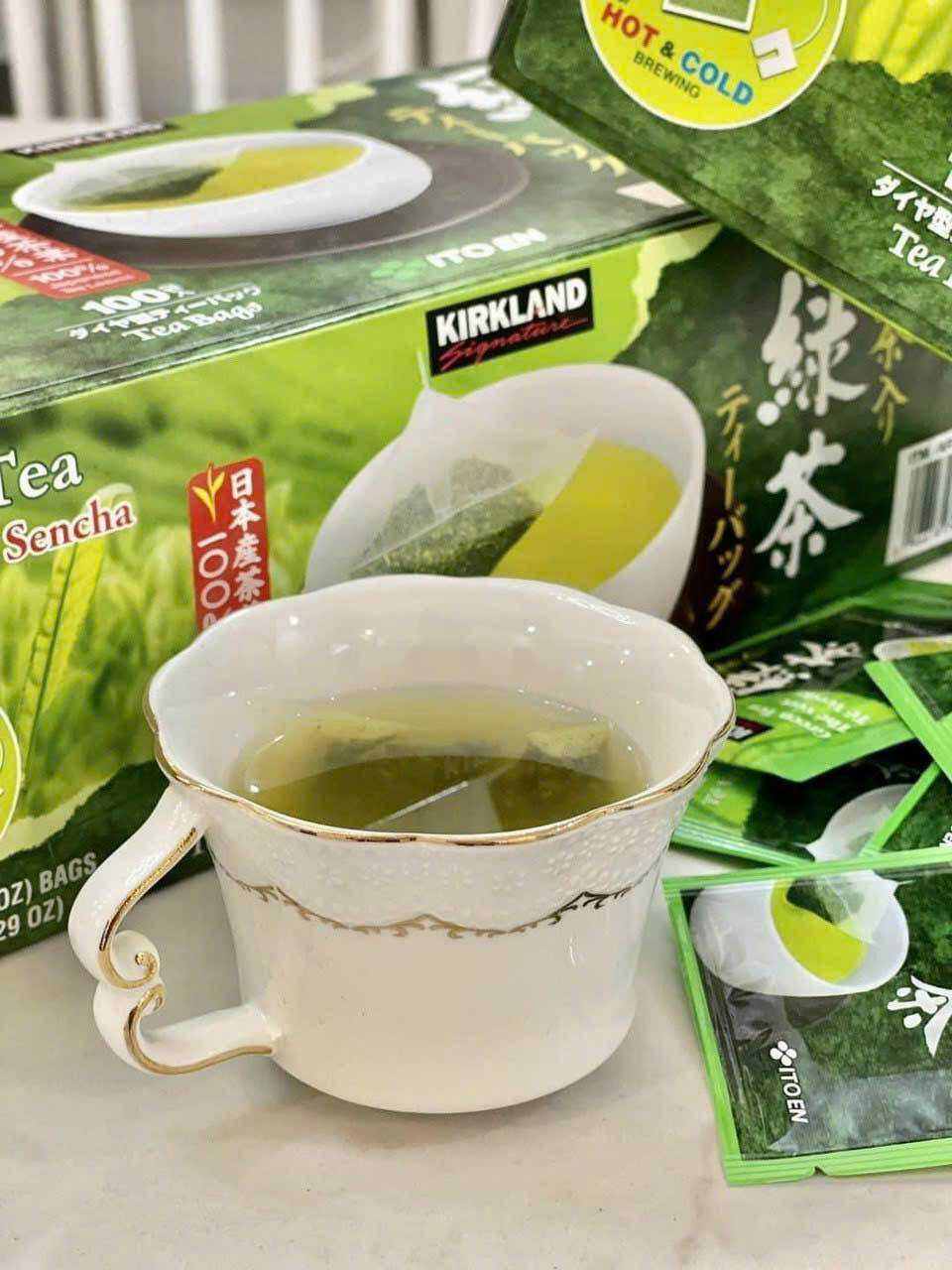 Trà Xanh Túi Lọc Green Tea A Blend Of Sencha & Matcha Kirkland
