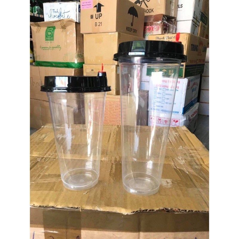 100Ly tim 500ml ,700ml kèm nắp tim đen ' trắng