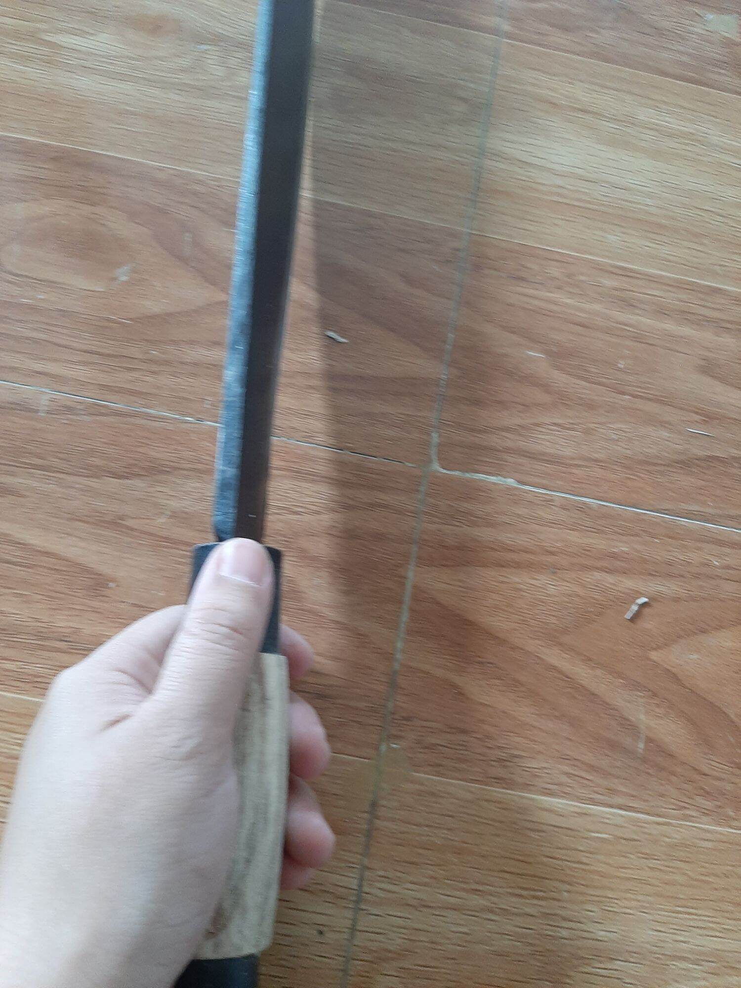 dao chặt củi cán cây thép dày