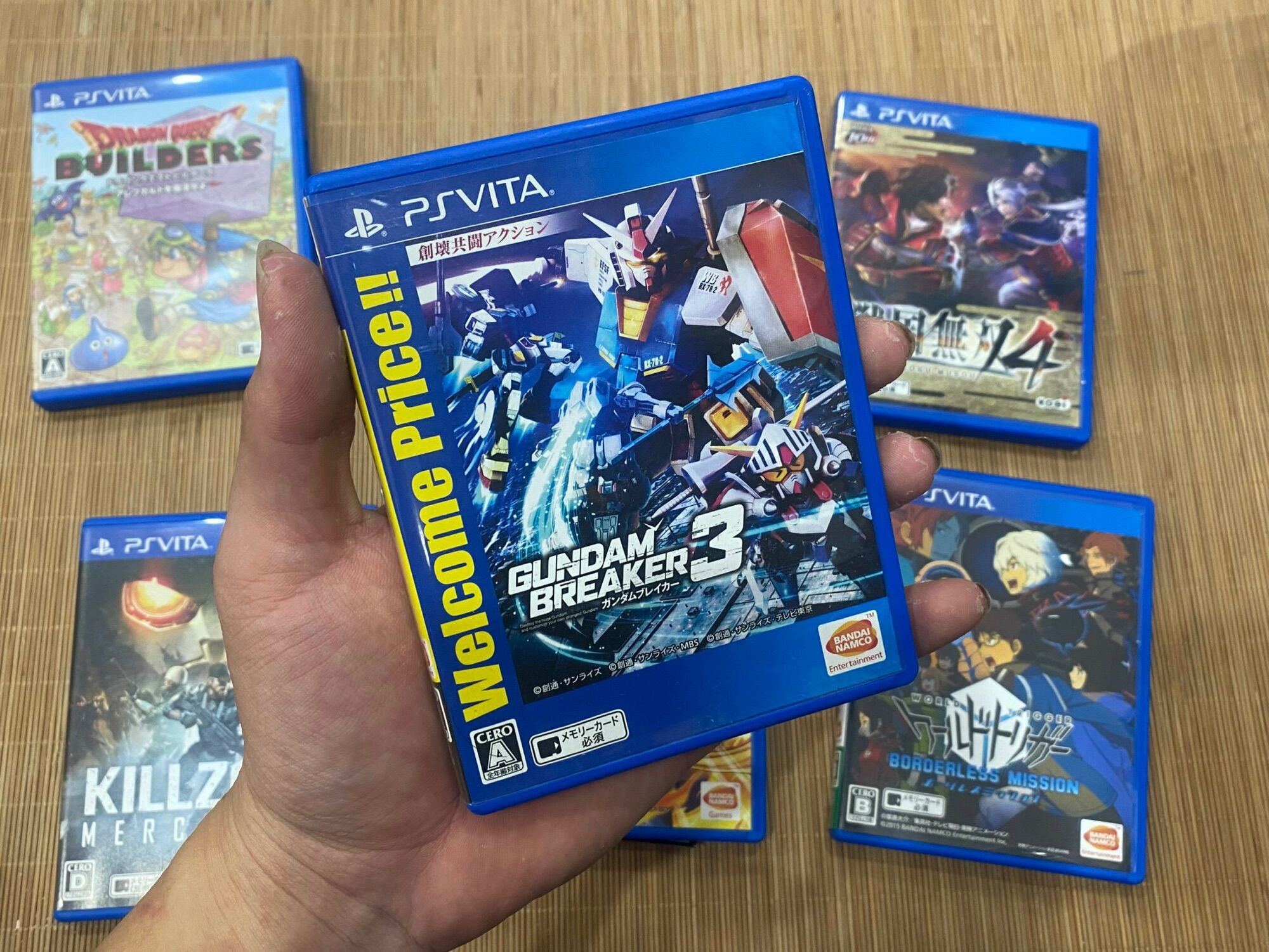 Game ps vita gundam breaker 3