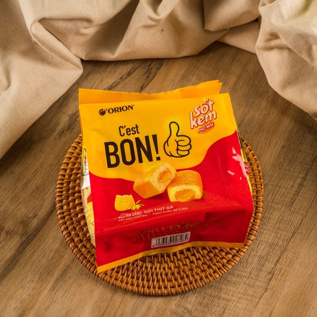 COMBO 5 CÁI BÁNH BON C’EST SỐT KEM PHÔ MAI