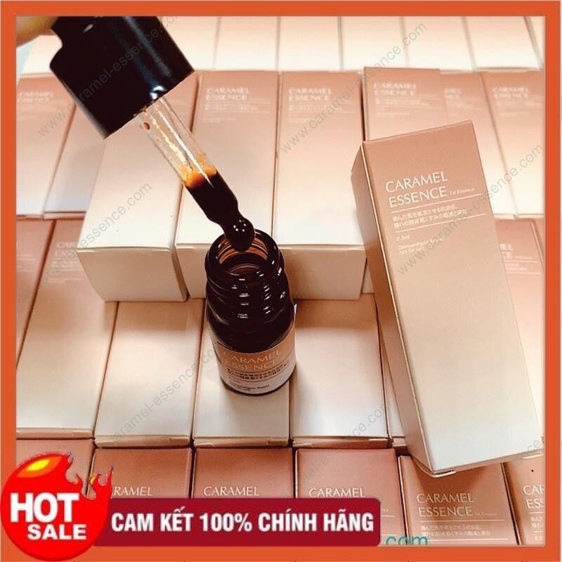 Serum Caramel Essence Nhật Bản .Tinh chất NGỪA MỤN - XOÁ THÂM detox CARAMEL 5ml