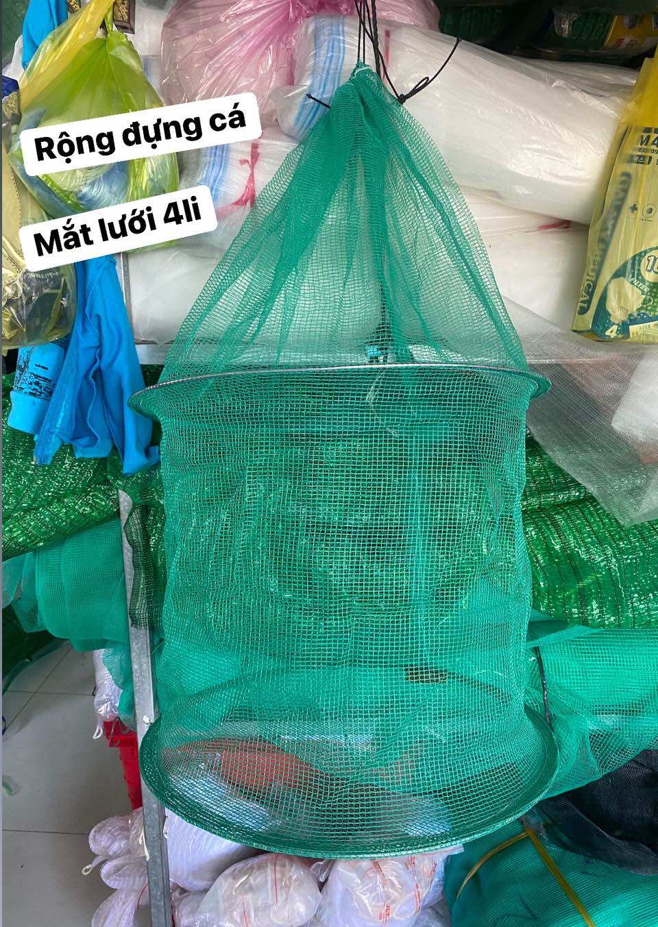 Rọng cá, rọng ếch,rắn,lươn..mắt lưới 3mm(3li)