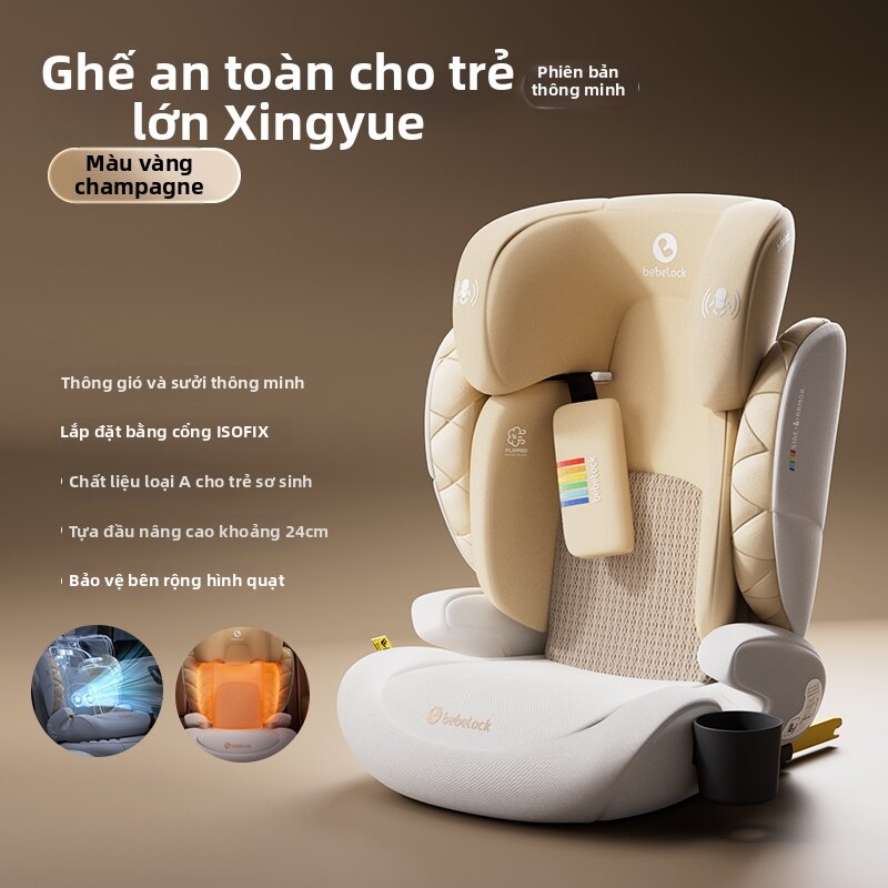bebelock | Ghế Ô Tô Trẻ Em Gấp Lớn Thoáng Khí