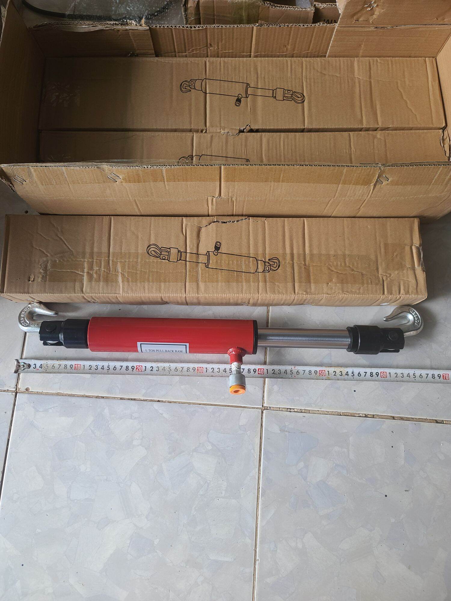 Ti đội thủy lực rút và đẩy