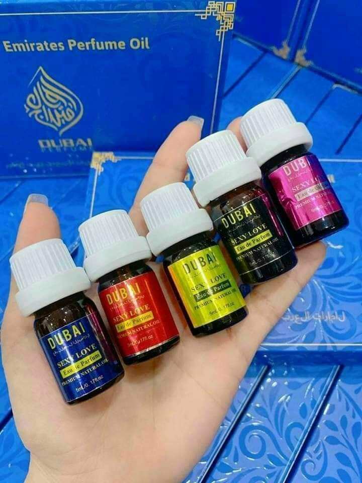 SÉT NƯỚC HOA CÔ BÉ DUBAI 5 CHAI
