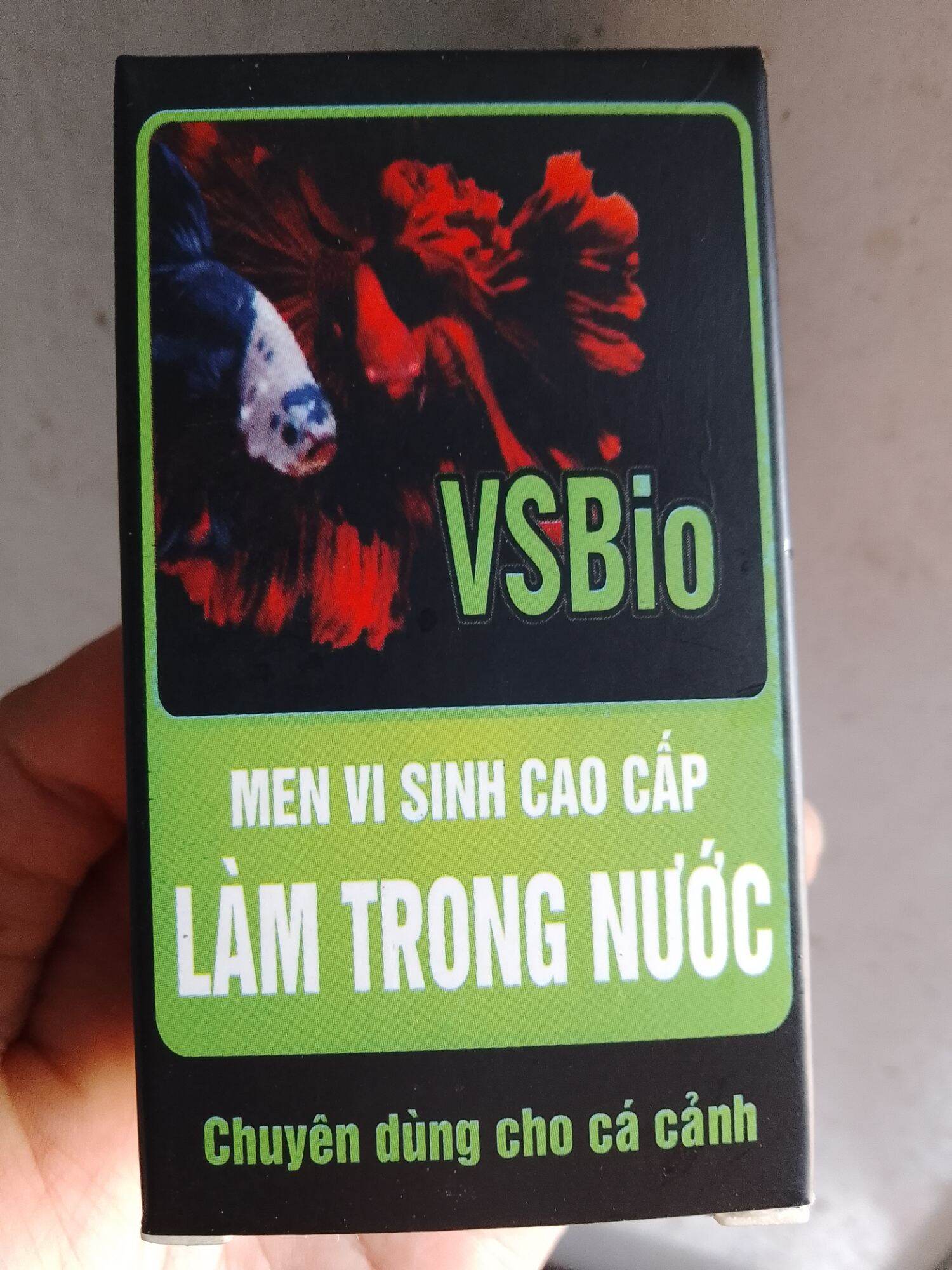 Vi sinh làm trong nước cho hồ cá cảnh VS BIO