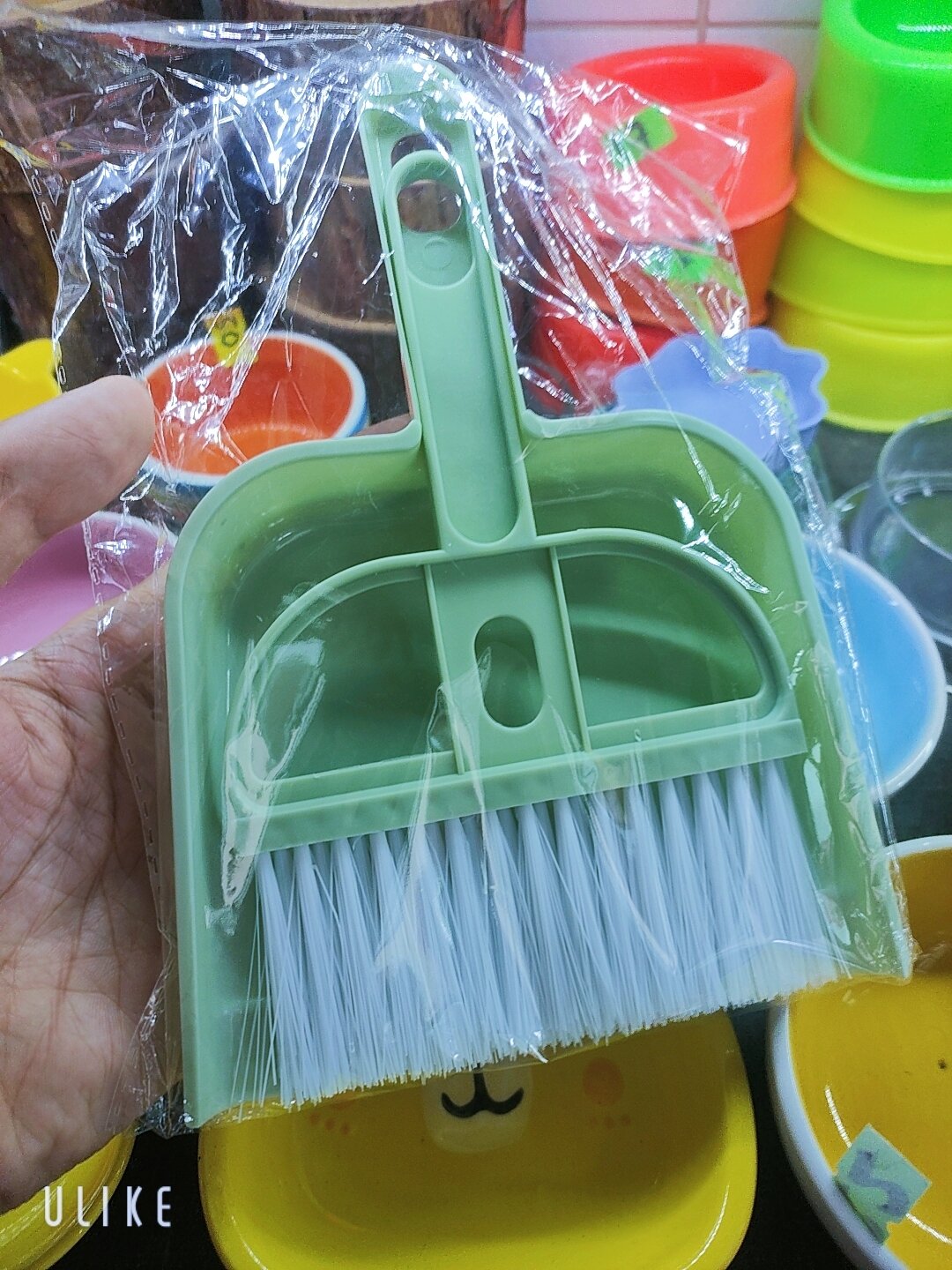 Bộ ki chổi vệ sinh chuồng thú cưng