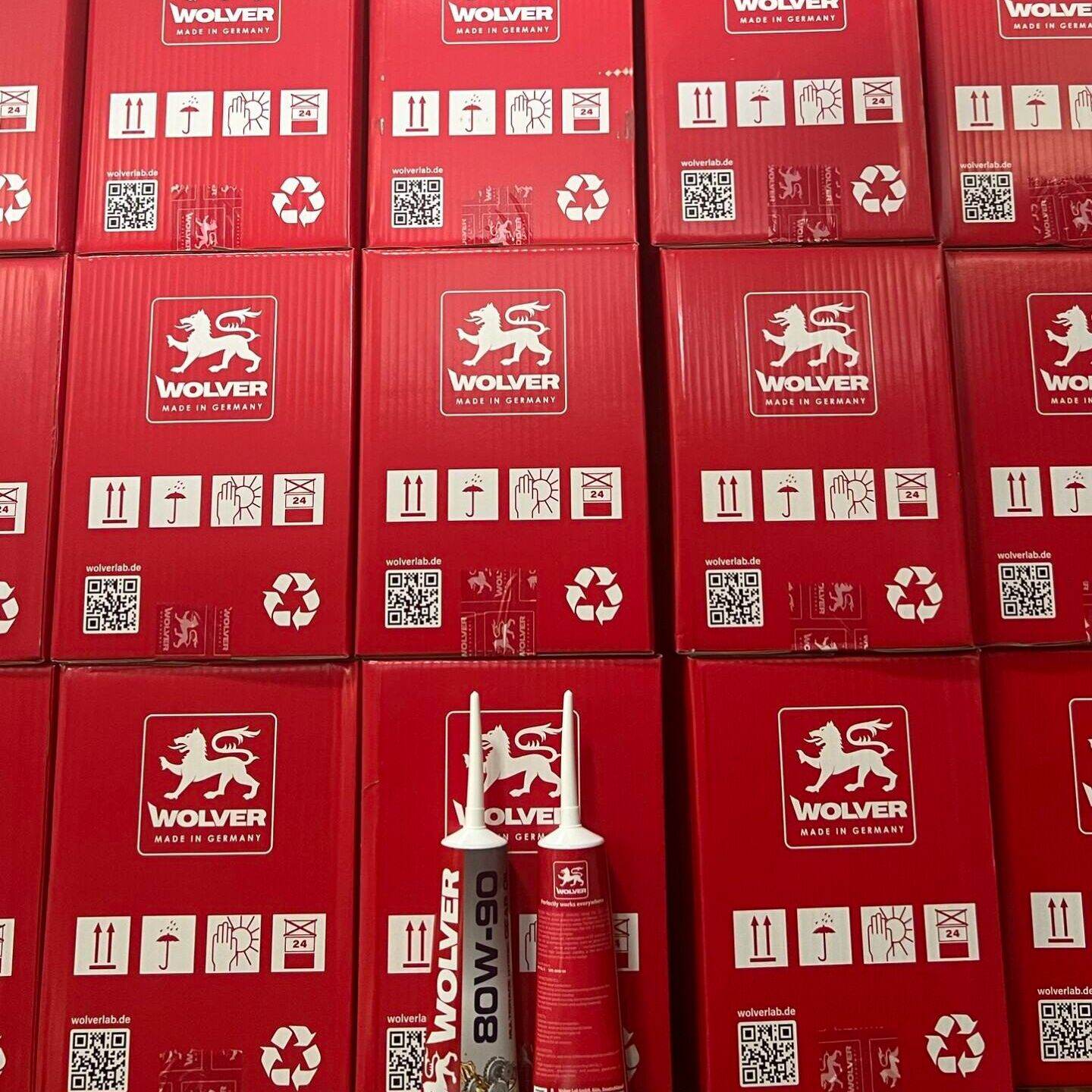 Thùng nhớt láp Wolver 80W90 (120mL) - Láp GL5 - Láp 80W90 - Láp Đức - Nước mát K2