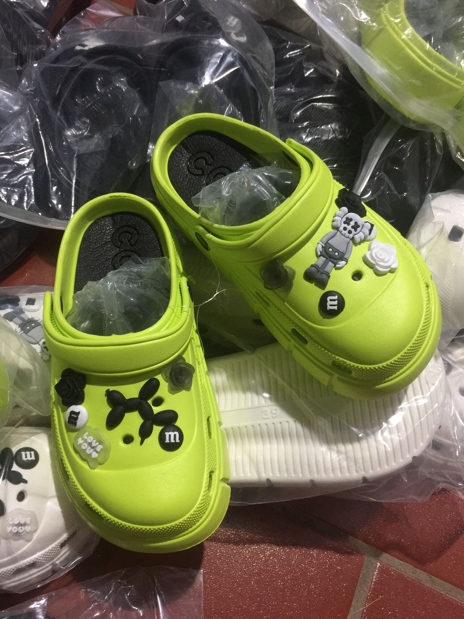 Dép/sục cross bánh mỳ đế cao 5cm