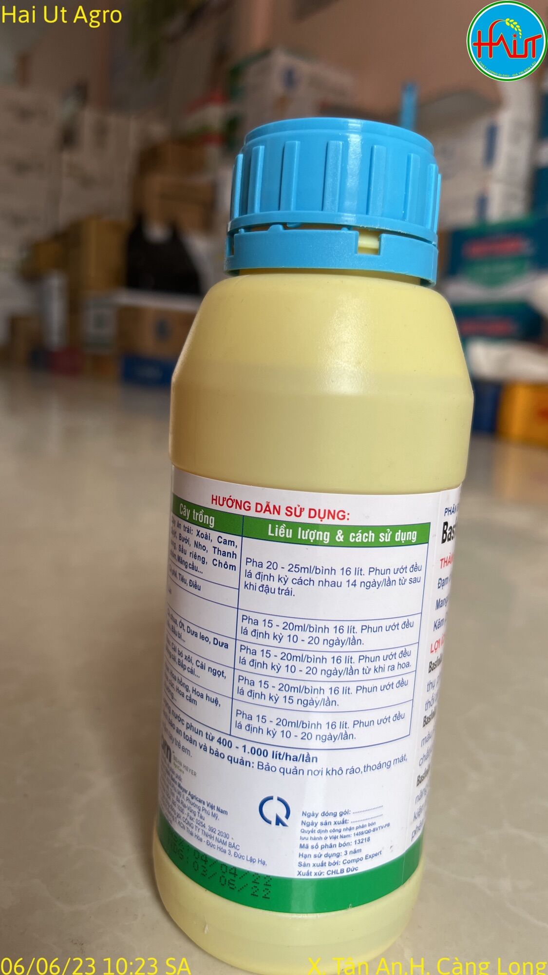 BASFOLIAR COMBI STIPP - Canxi Bo của Đức