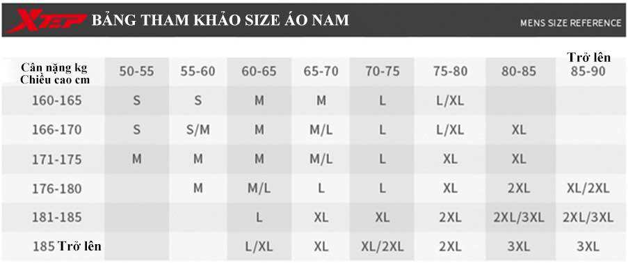 Áo giữ nhiệt nam Xtep 877429030102