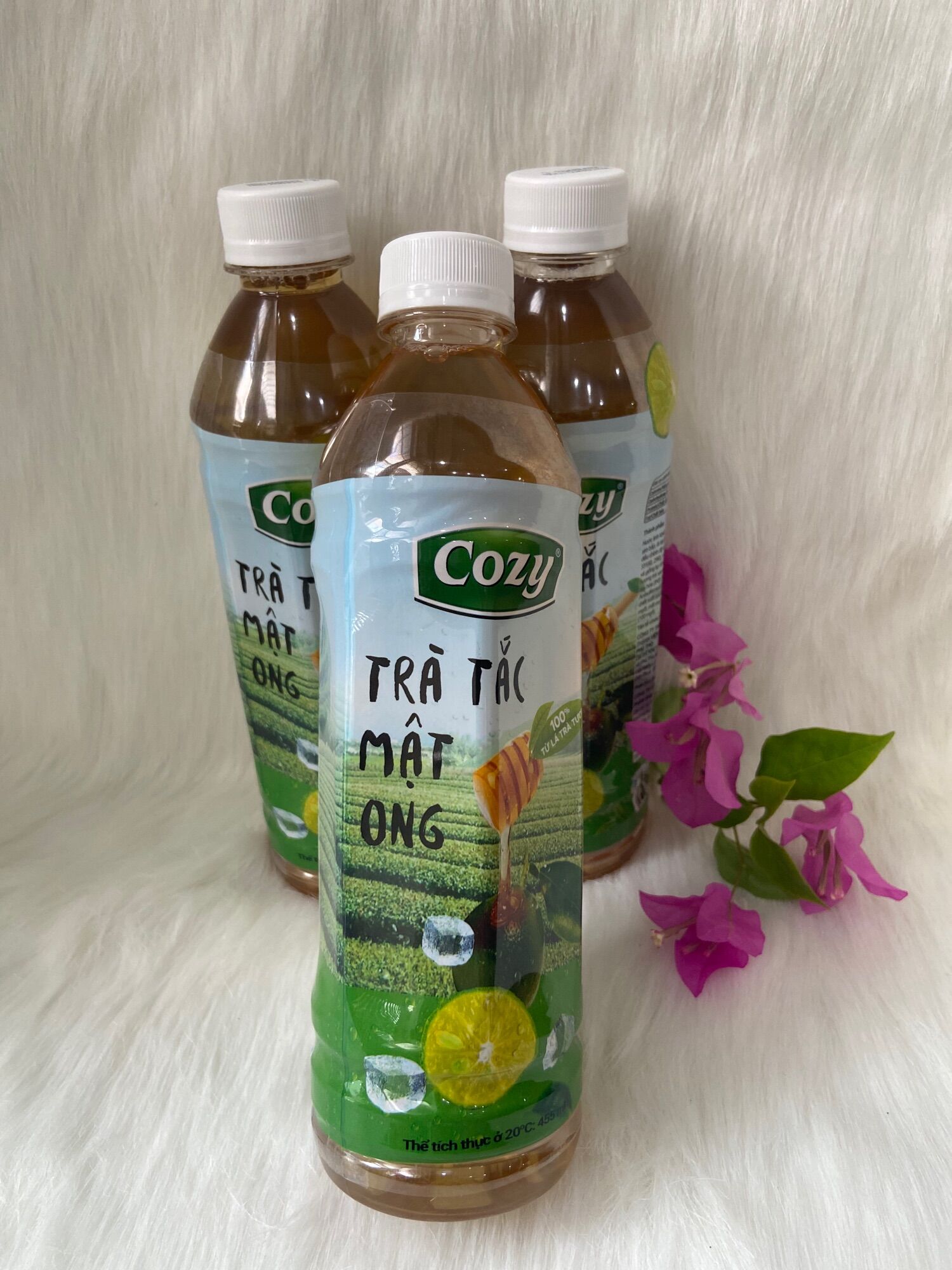 1 Thùng COZY Trà Tắc Mật Ong /24 chai *455ml