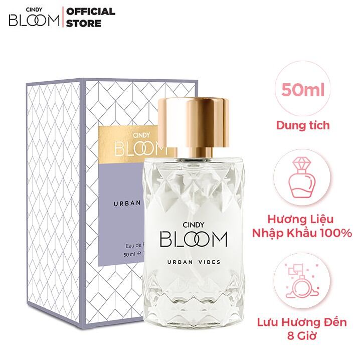 (TẶNG KHĂN ƯỚT 20 TỜ) (4 MÙI) Nước hoa Cindy Bloom dành cho nữ 50ml