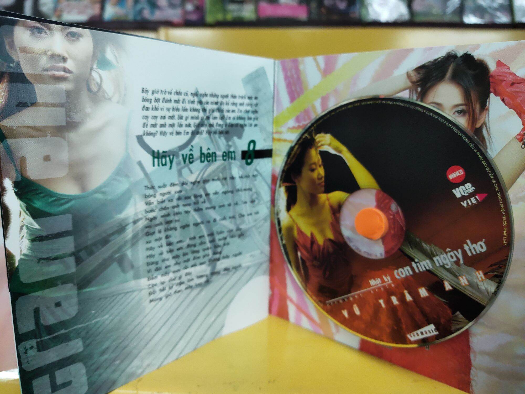 CD&VCD Vũ Trâm Anh vol.1 - Nhật ký con tim ngây thơ