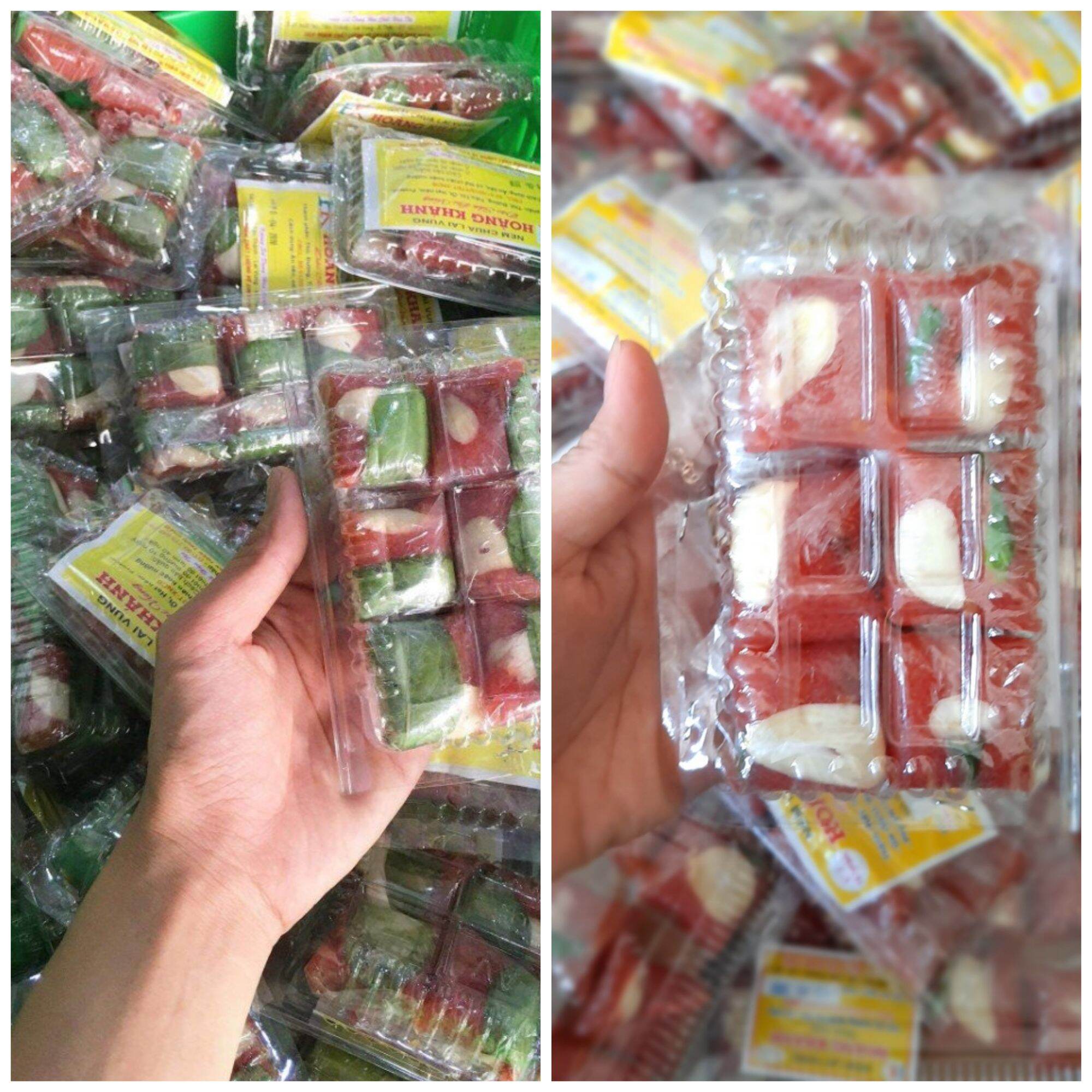 Combo 3 hộp nem chua tỏi ớt + 2 hộp nem chua tỏi lá chùm ruột