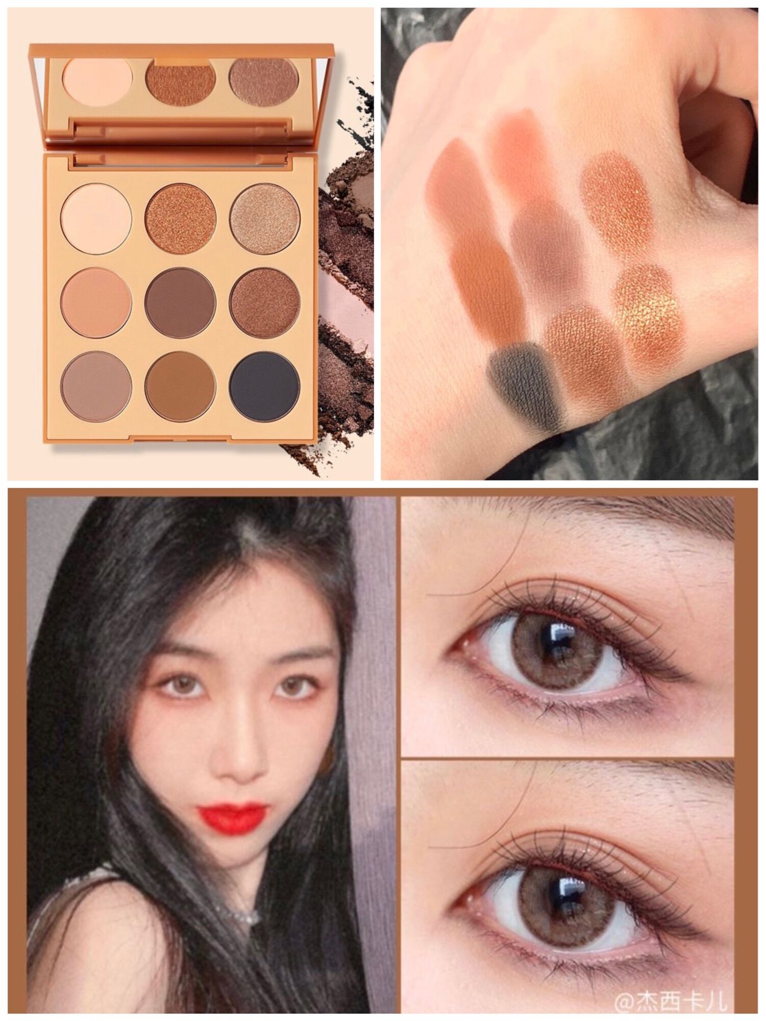 [Bill US] Bảng phấn mắt Morphe 9 ô màu 9T, 9V, 9E