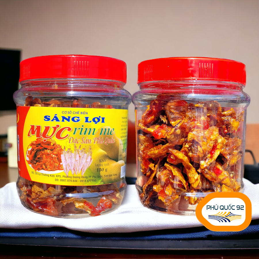Mực Rim Me Thơm Ngon - hủ 150g