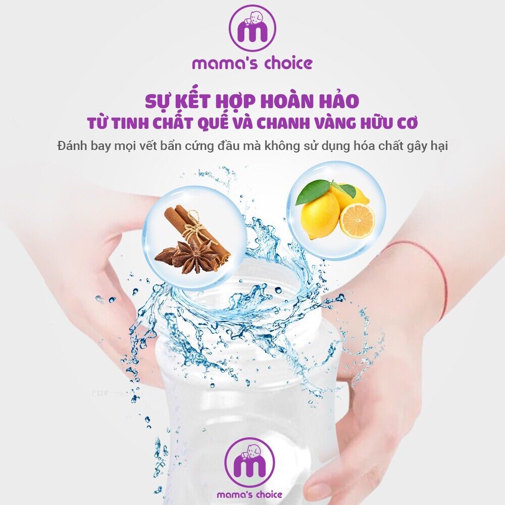 Nước Rửa Bình Sữa Kháng Khuẩn Hữu Cơ