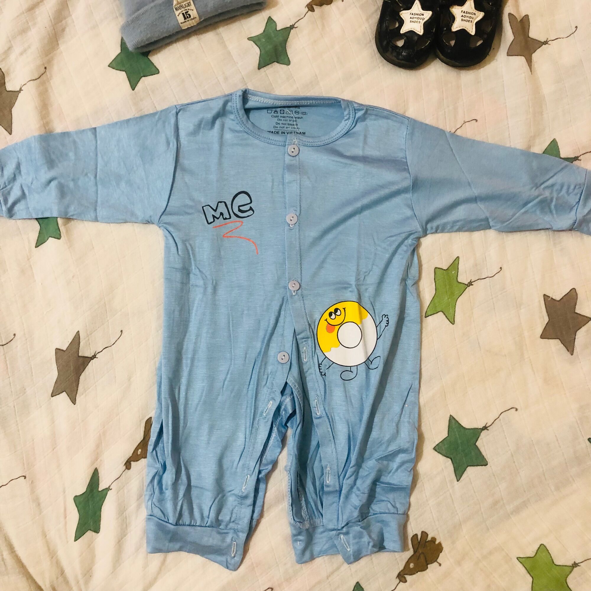 Bộ body dài cho bé 0-9m