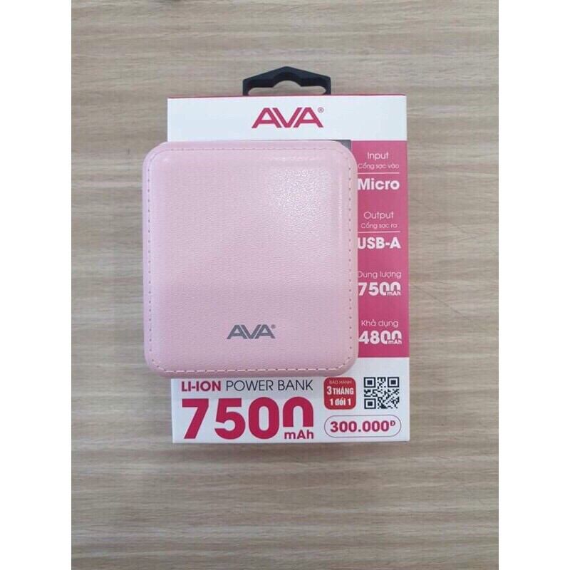 sạc dự phòng AVA 7500