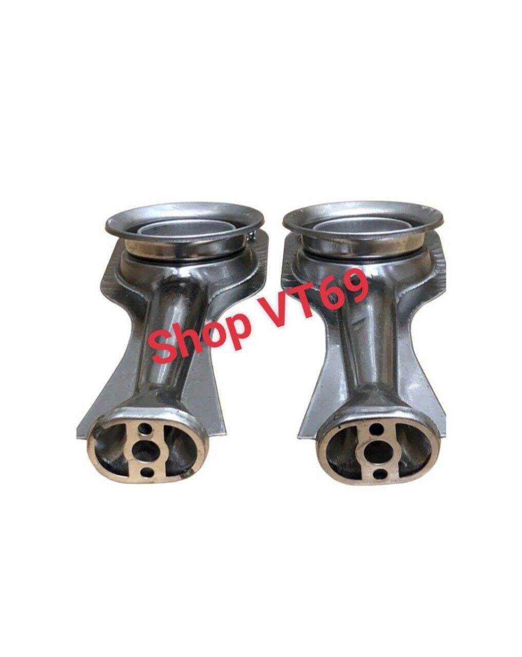 Combo 2 họng điếu bếp gas bằng inox 430 phi 78 ,dài 19.5cm  dày chắc chắn dùng cho các bếp ga dương