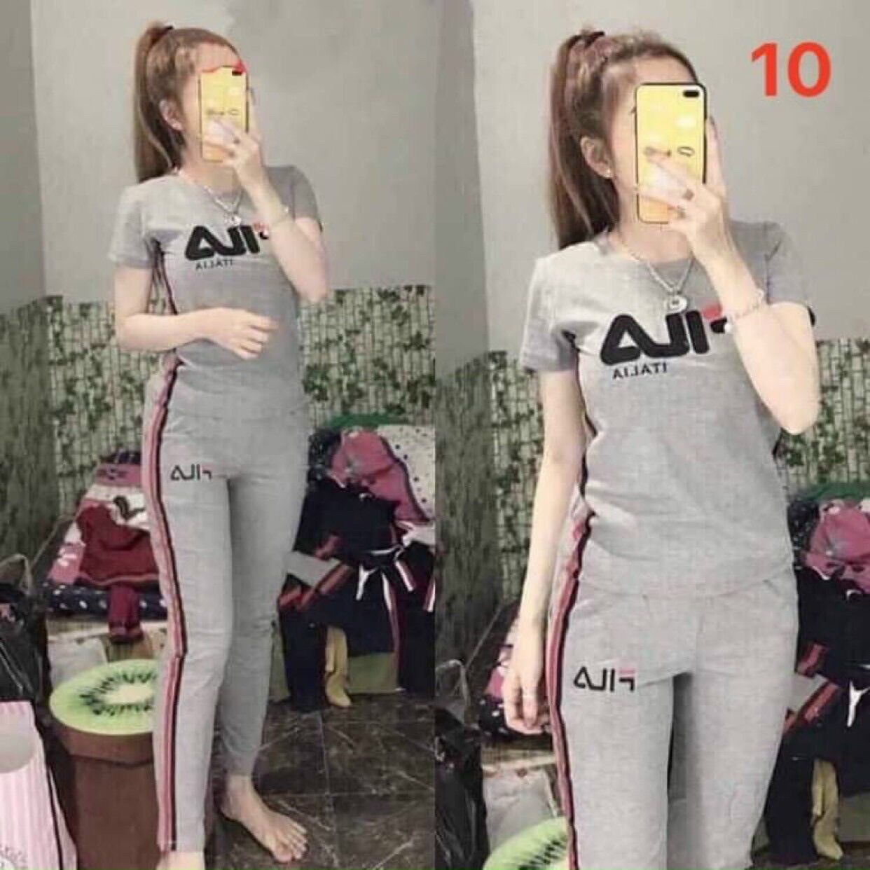 [HCM]sét bộ đồ thun cao cấp filla