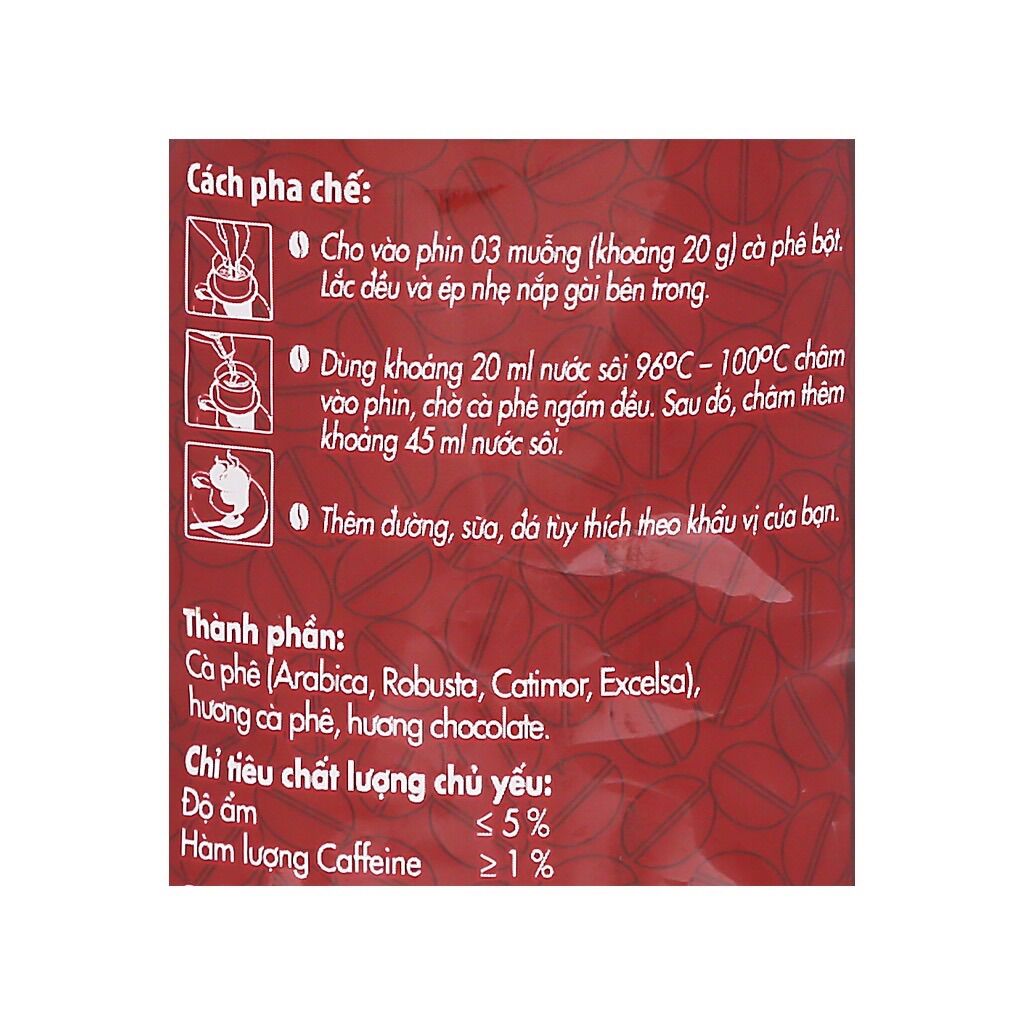 Cafe Trung Nguyên chữ I 500g