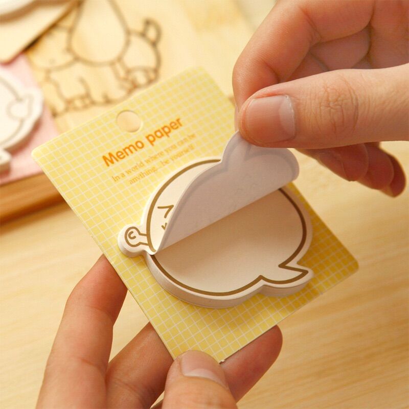 Combo 4 giấy note biểu tượng cảm xúc dễ thương