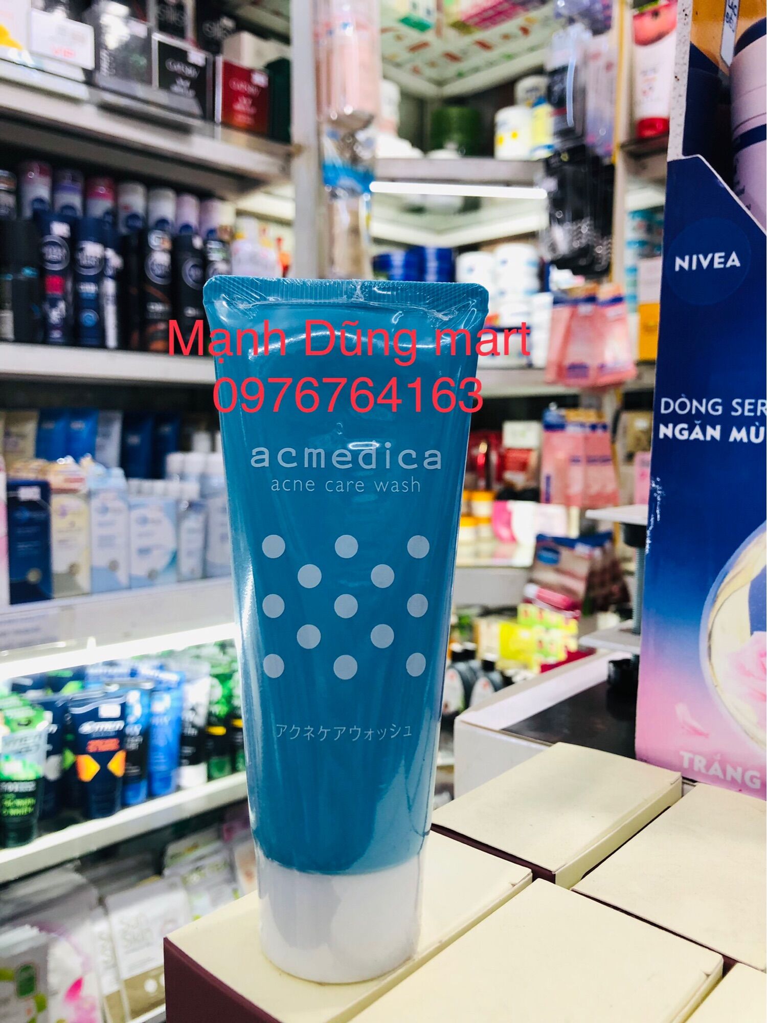 Sữa Rửa Mặt Naris Acmedica Acne care ngừa mụn Wash Tuýp 100gr