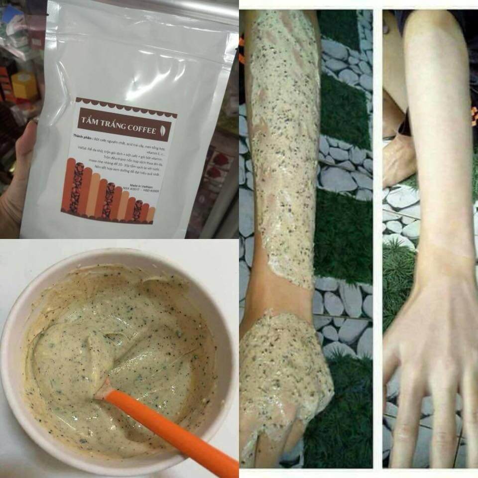 Tắm trắng cafe siêu trắng