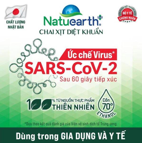 diệt khuẩn 60ml Natuearth