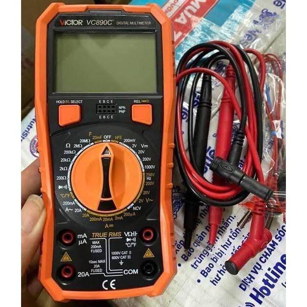 [HCM]Đồng hồ vạn năng Victor VC-890C+
