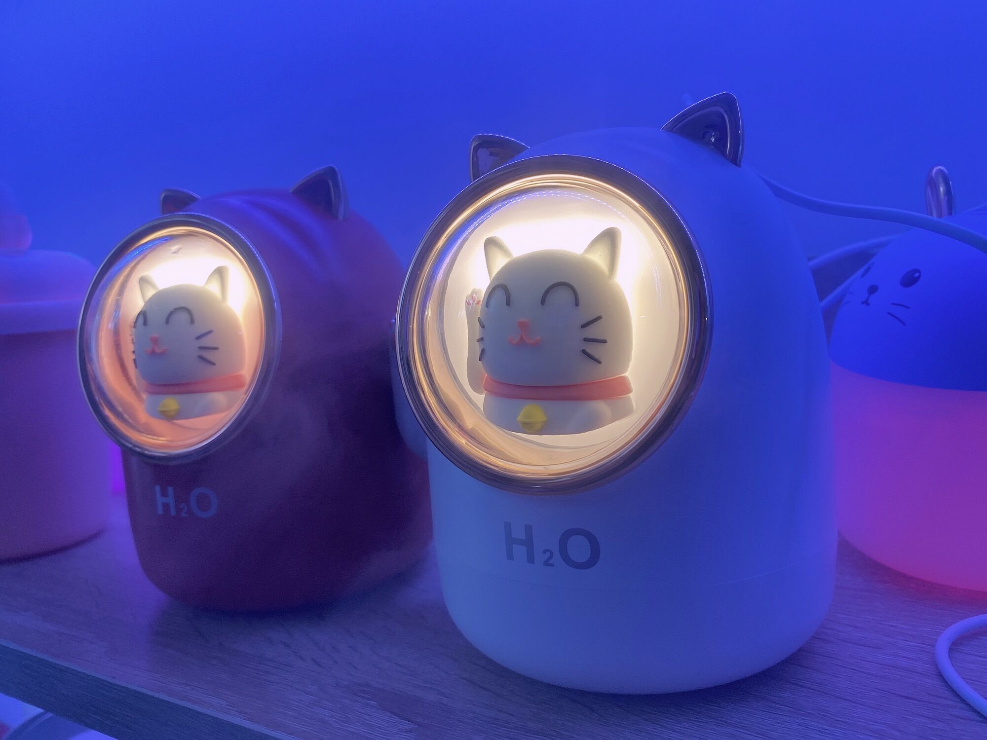 Máy Phun Sương Mini HUMIDIFIER MÈO THẦN TÀI A16