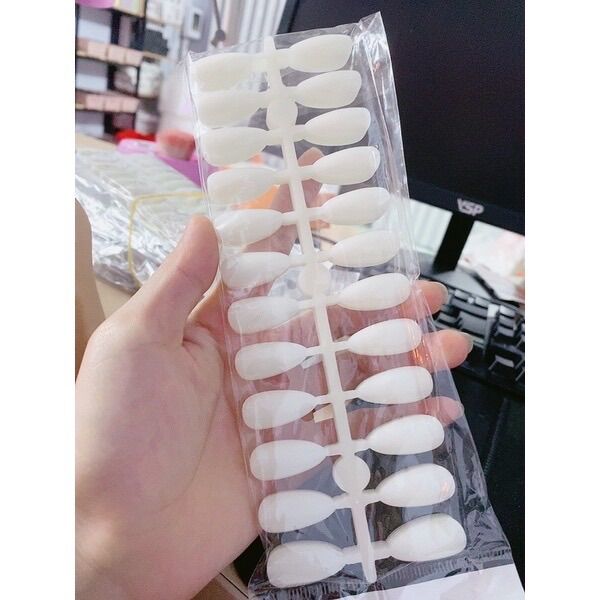 Móng mẫu gắn sổ , set 5 vỉ móng tập sơn, làm mẫu nail