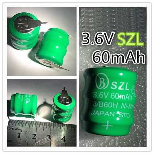 Pin sạc 2 chân cắm 3.6V