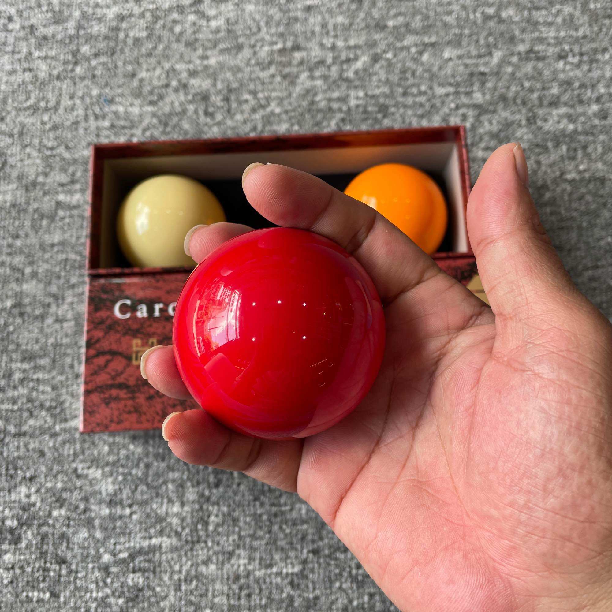 Bộ Bóng Bida Supper Carom (bi líp 3 bóng) KT 61,5mm.