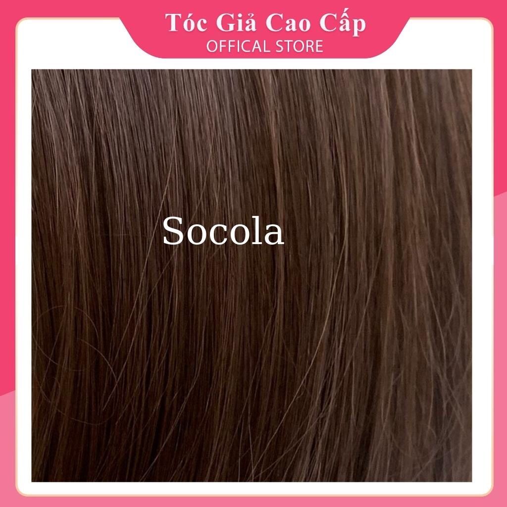 Tóc giả kẹp phồng dày tóc ❇️tơ dệt cao cấp ❇️