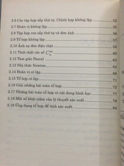 Sách - Tổ hợp và Quy nạp