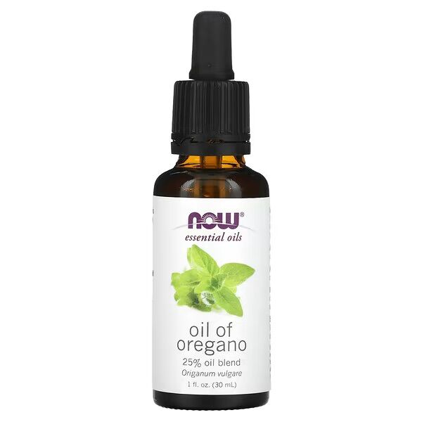 Tinh dầu thiên nhiên 25% NOW Oil of Oregano, 25% Blend of Pure Oregano Oil in Pure Olive Oil @gocdoquyen
