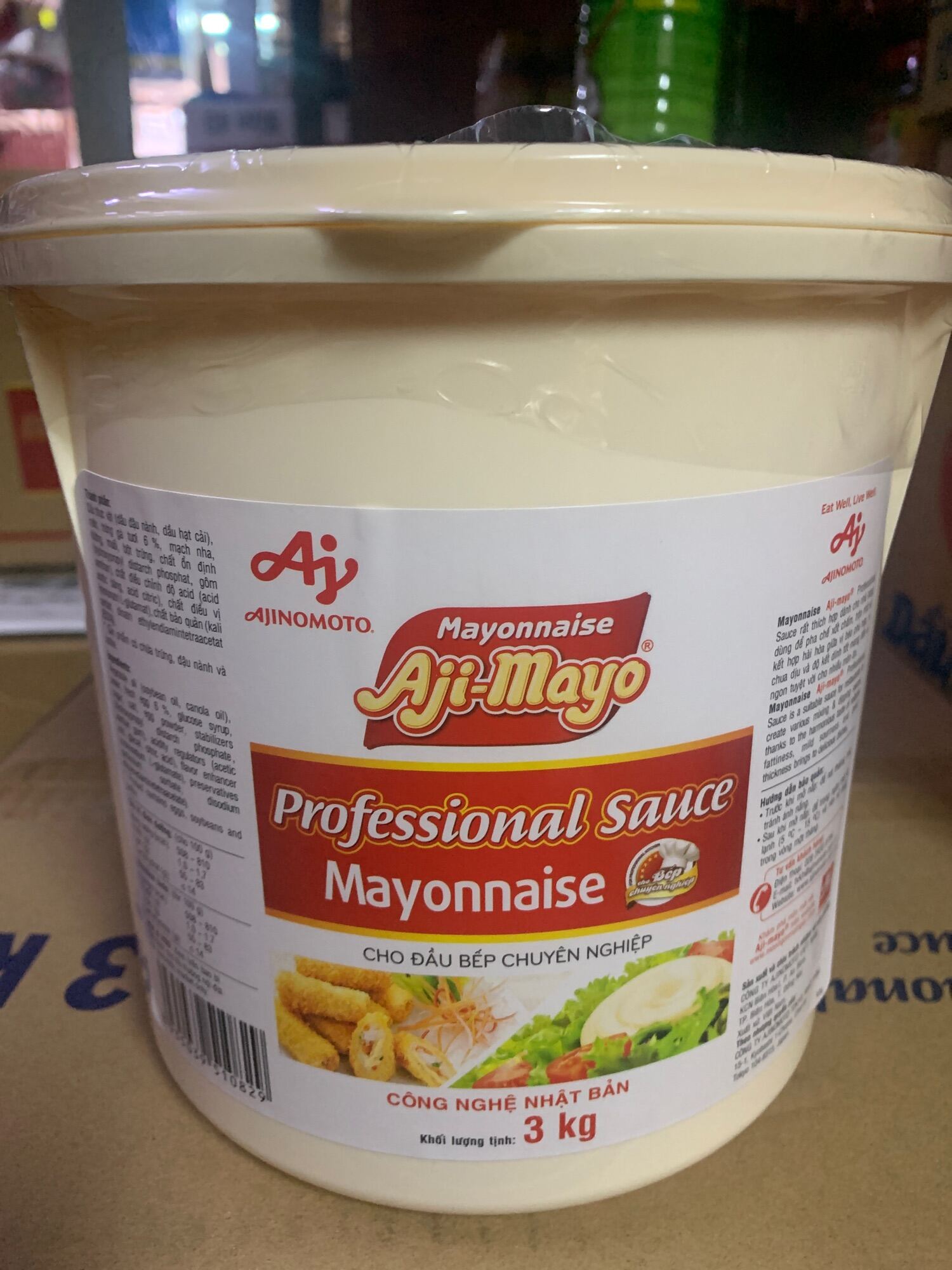 Sốt mayonnaise Aji-mayo 3kg