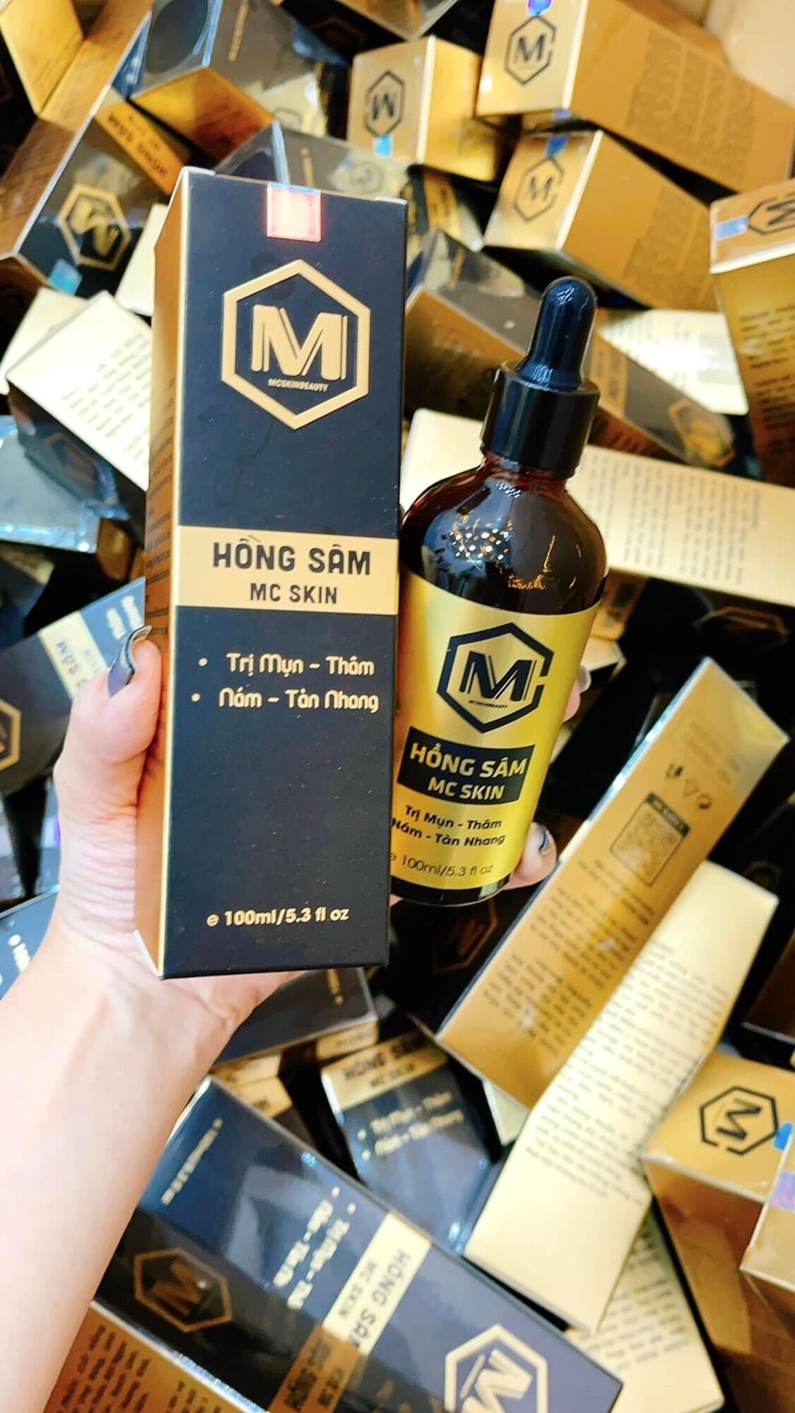 [MPVC + quà]🌸 TINH CHẤT HỒNG SÂM MCSKIN TÁI TẠO DA🌸