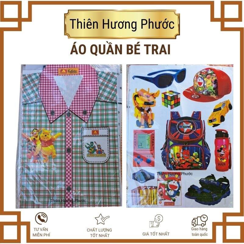 Quần áo bé trai cao cấp vàng mã