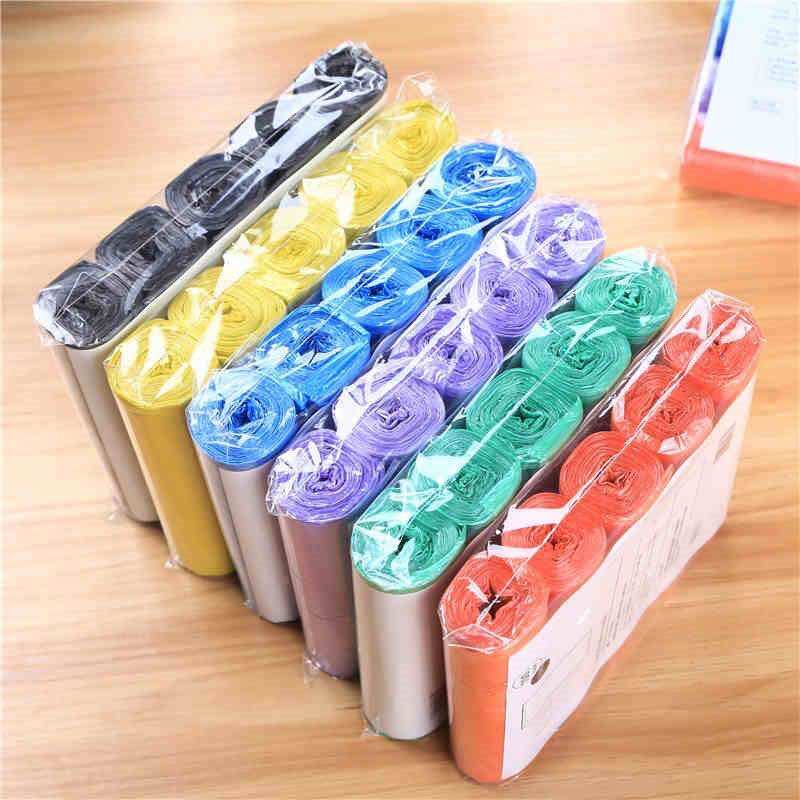 Combo 5 Cuộn 75 Túi Đựng Rác Tự Phân Hủy 45’50cm