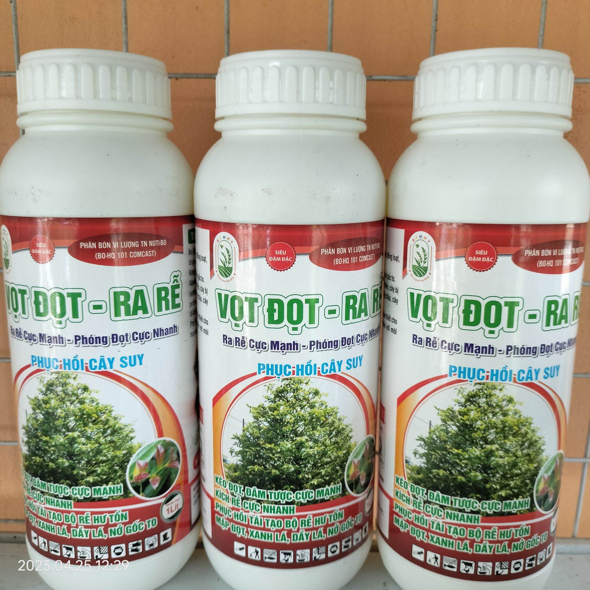 Phân bón vọt đọt ra rễ cực mạnh, kích rễ , bung đọt cây mai vàng mới trồng, cây hoa kiểng, cây ăn trái, rau màu, cây đào, cây chè, cây cafe,..chai 1 lít