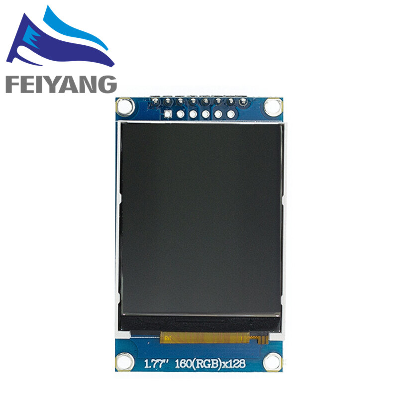 TFT hiển thị 0.96 / 1.3 1.44 1.77 1.8 2.0 2.4 inch IPS 7p SPI HD 65k đầy đủ màu sắc LCD module st7735 Ổ IC cho Arduino