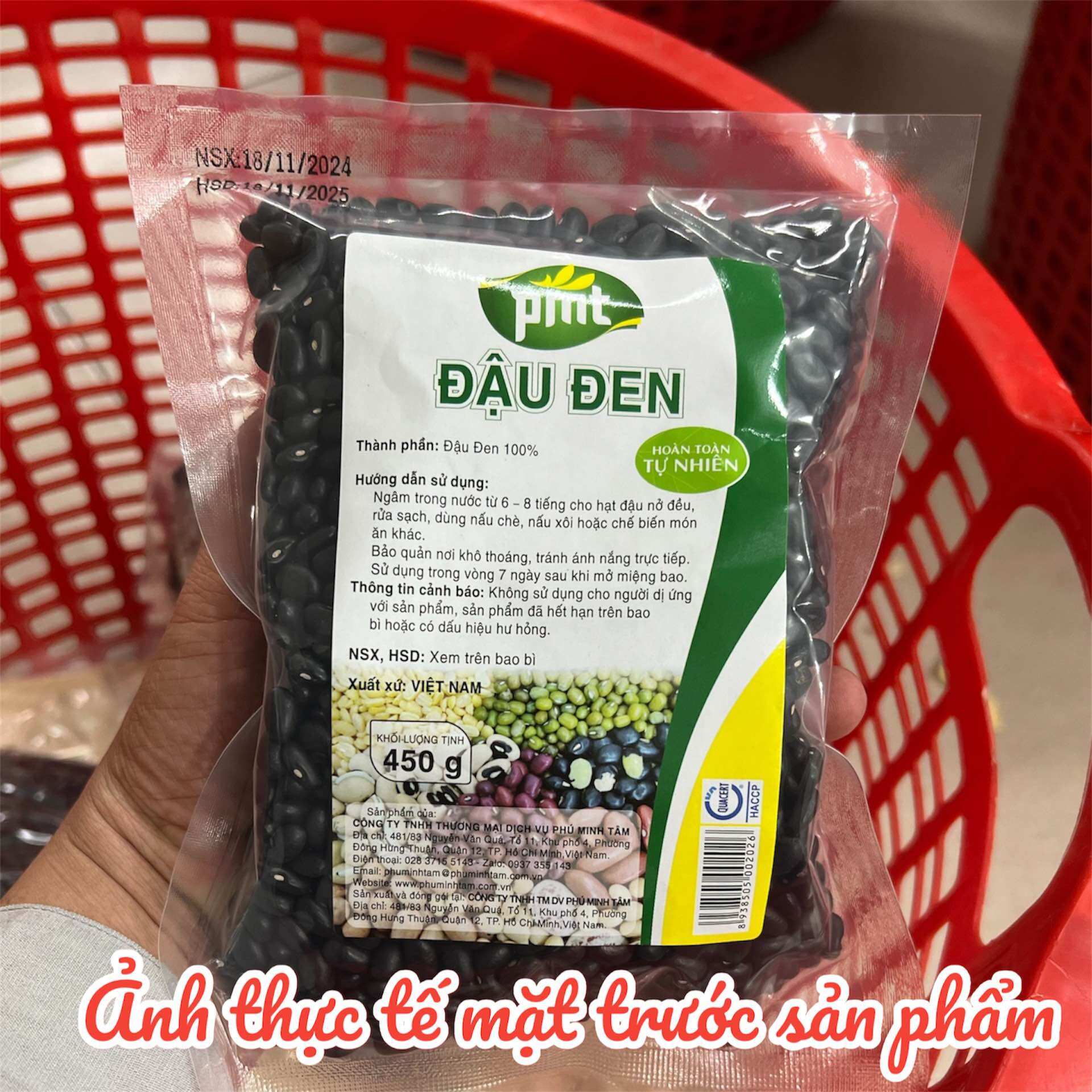 ĐẬU ĐEN ĐÀ LẠT PMT 450G