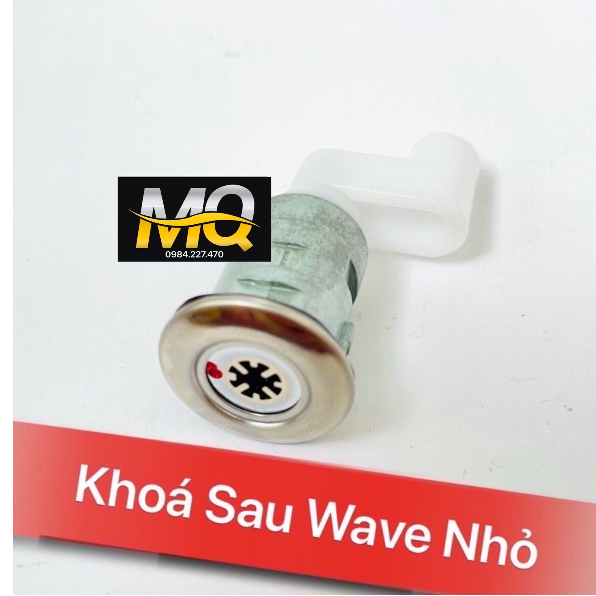 BỘ Ổ KHOÁ XE WAVE NHỎ 2006 TRỞ VỀ TRƯỚC (8 CẠNH ĐIỆN VÀ YÊN)( Xem Ảnh + Video)